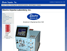 Tablet Screenshot of electroimpulse.com